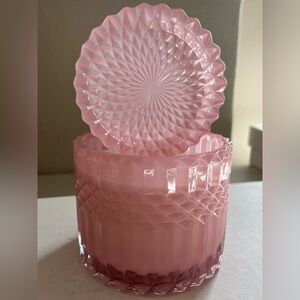 Elegant Pink Crystal Candle (Stawberry Daiquiri)